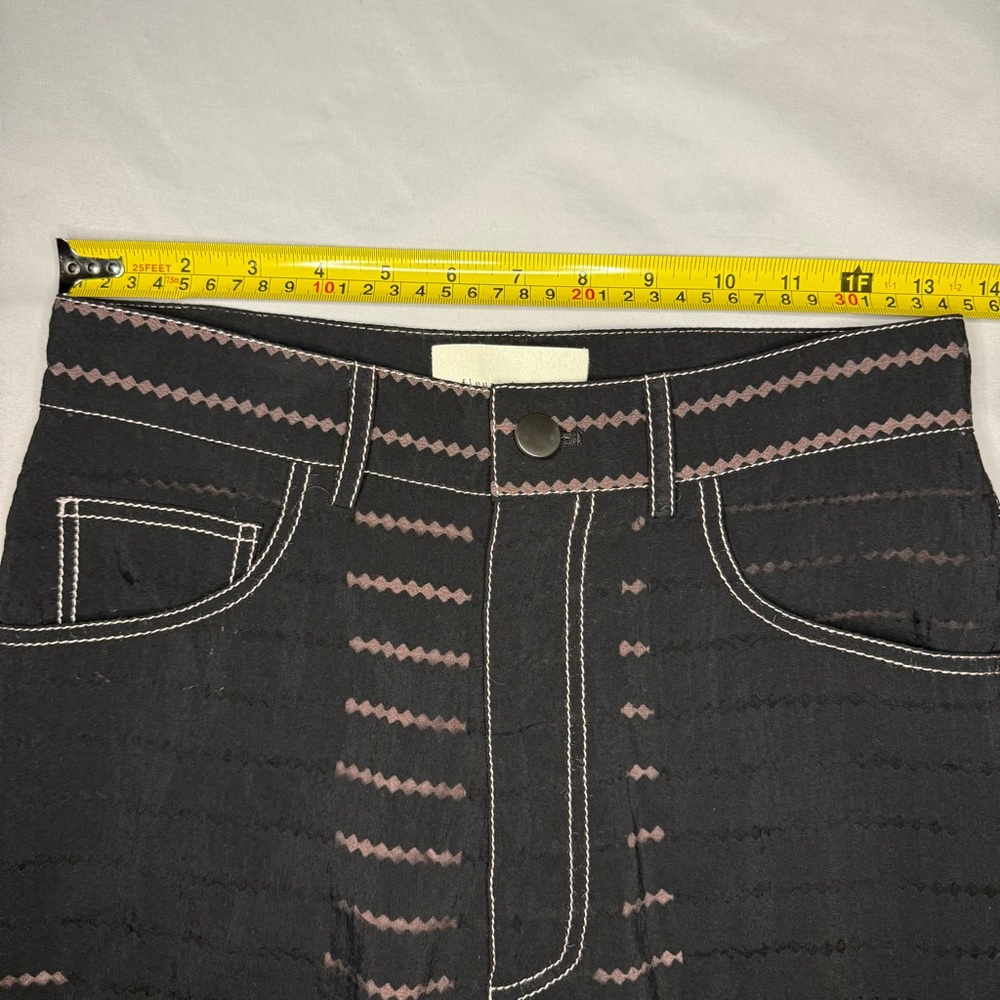 Fleur du Mal Burnout Pants Size 2 - Picture 7 of 10